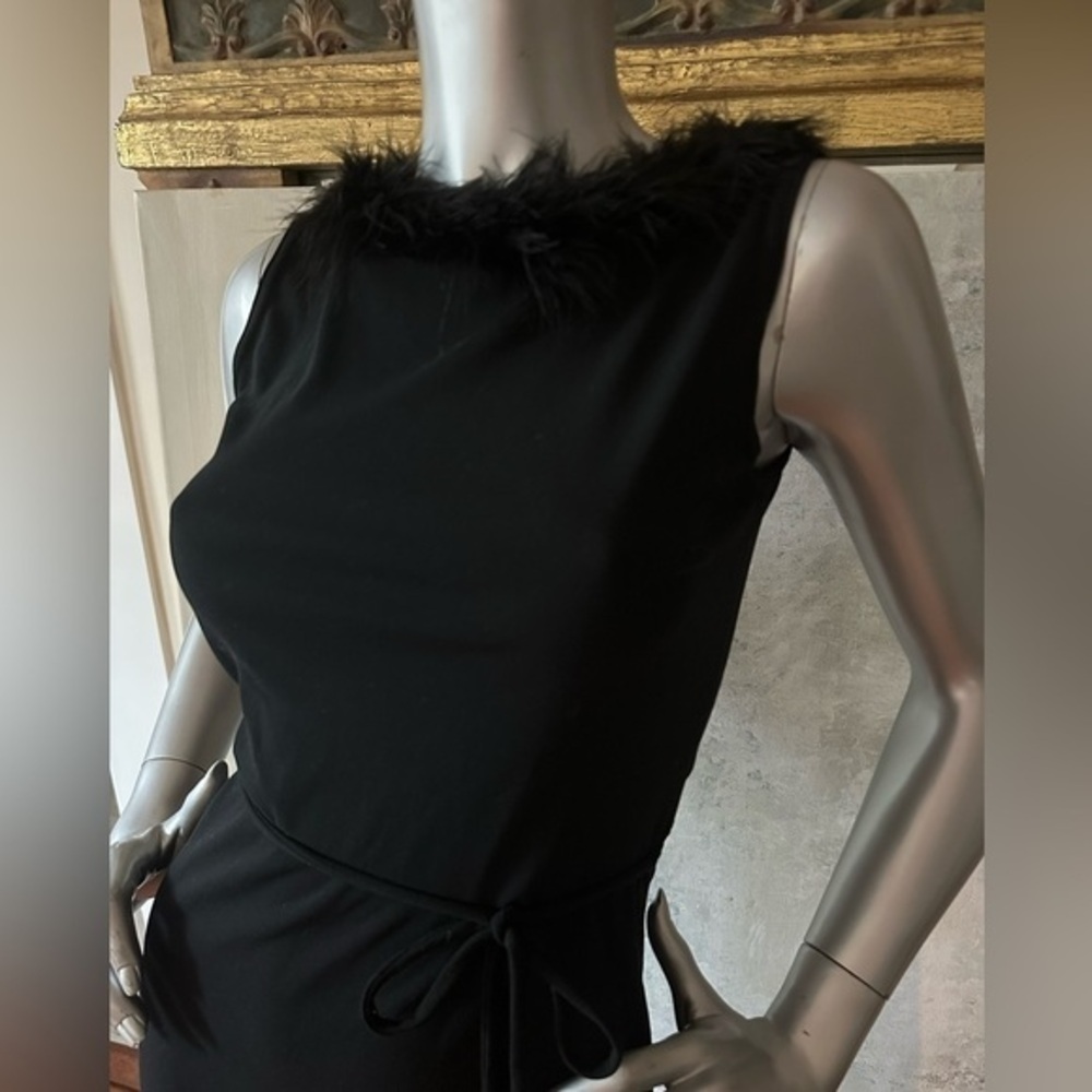La Belle Designer Vintage Little Black Dress S